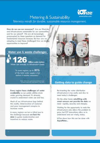 AquaMeter Mechanical Meters Retrofit for Smart Telemetry