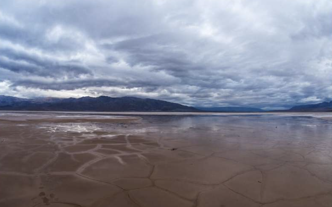 Scientists uncover new human-caused shifts in global water cycleby Erica McNamee, NASACracked mud and salt on the valley floor in Death Valley N...