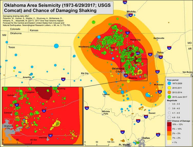 Fracking can cause earthquakes tens of kilometres away – new research