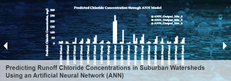 Predicting Runoff Chloride Concentrations using an Artificial Neural Network (ANN)