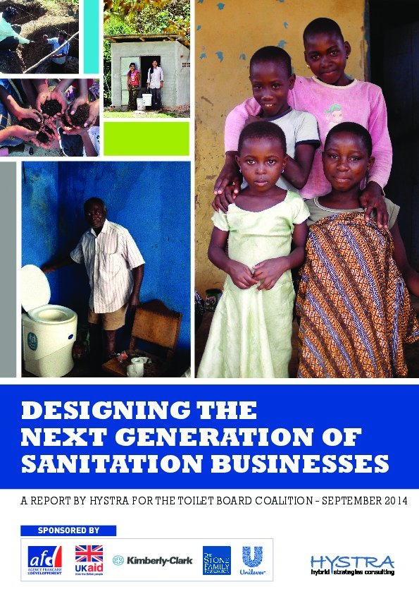 DESIGNING THE NEXT GENERATION OF SANITATION BUSINESSES