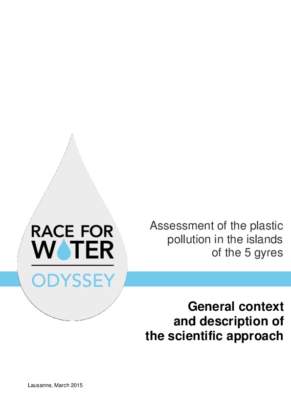 Scientific Annex of the Race for Water Odyssey