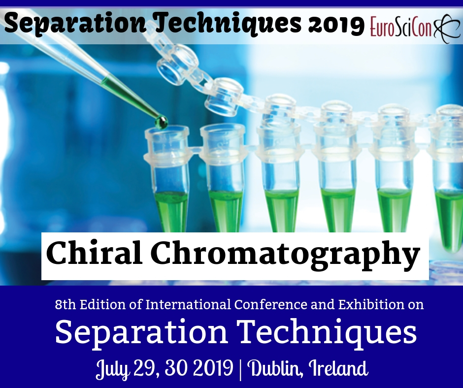 For more details : https://separationtechniques.euroscicon.com Discussion on #Chiralchromatography&nbsp; #Chiral #chromatography refers to the #...
