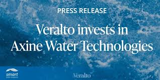 Veralto Invests in Axine Water Technologies