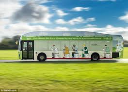 Bio-Bus Powered On Human Waste
