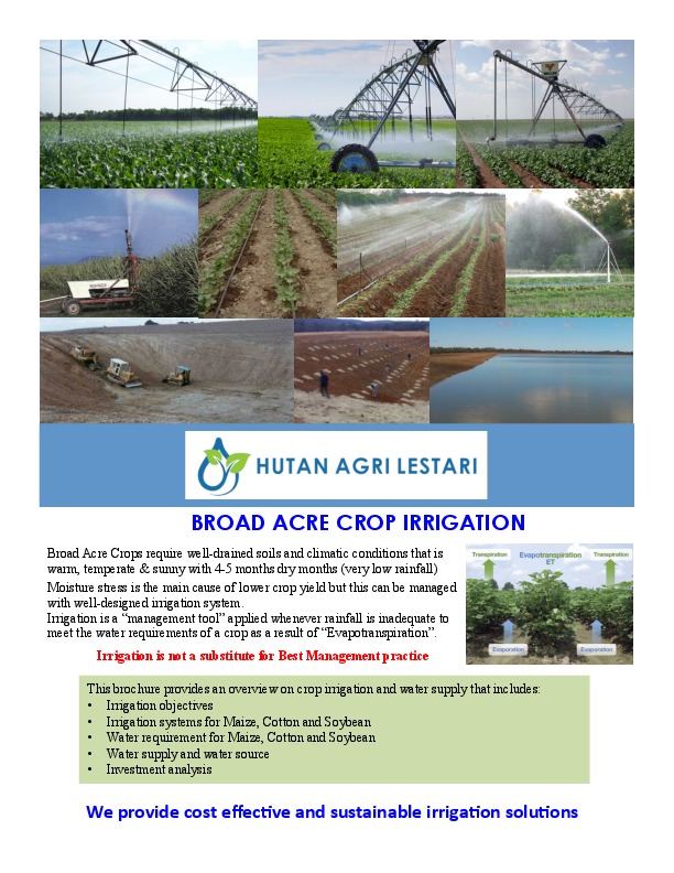 Seeking established irrigation suppliers keen on investing and establishing market presence in Indonesia. I have developed the "Bali Drip" syste...
