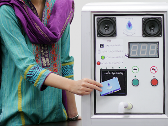 Solar-powered Water ATMs for Pakistan