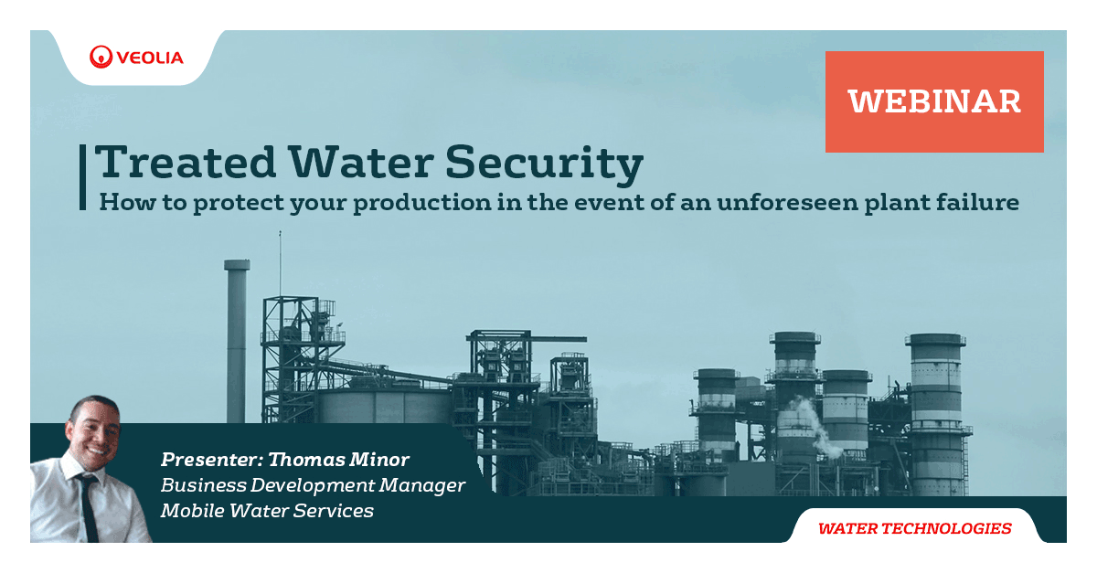 I will be hosting a FREE live webinar on November 24th at 10.00am -11.00am GMT. The webinar is about "Treated Water Security- How to protect you...