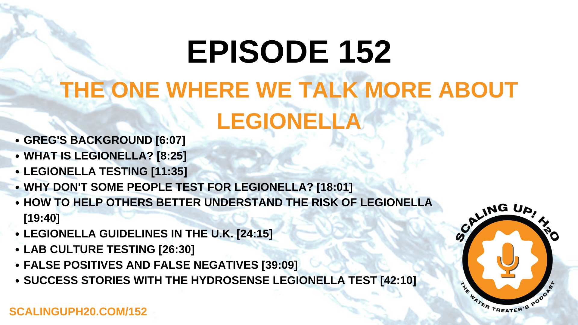 152 The One Where We Talk More About Legionella