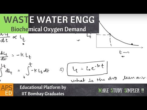 Biochemical Oxygen Demand (BOD) | Waste Water Engineering