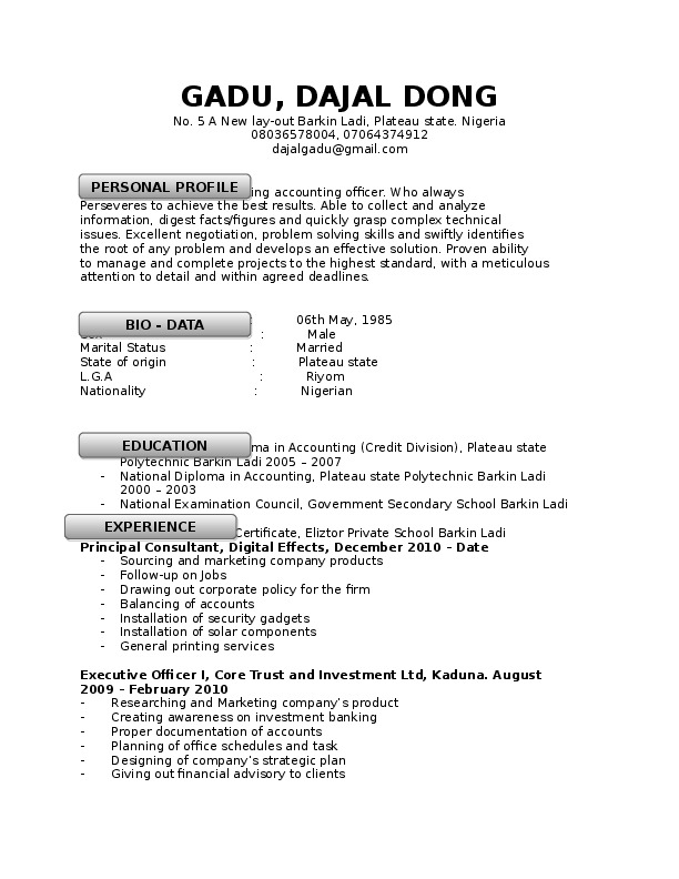 GADU DAJAL DONG, DIGITAL EFFECTS - PRINCIPAL CONSULTANT