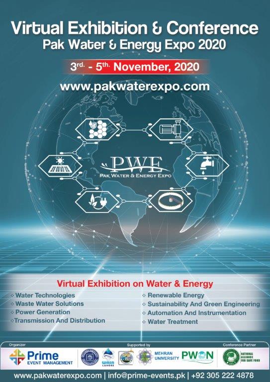 Virtual Pak Water & Energy Expo 2020 - Pakistan