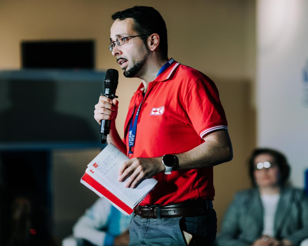 Federico Rosario Conticello, International Cooperation Officer at Italian Red Cross