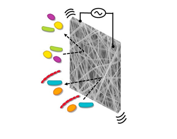 Piezoelectric Membranes for Water Filtration