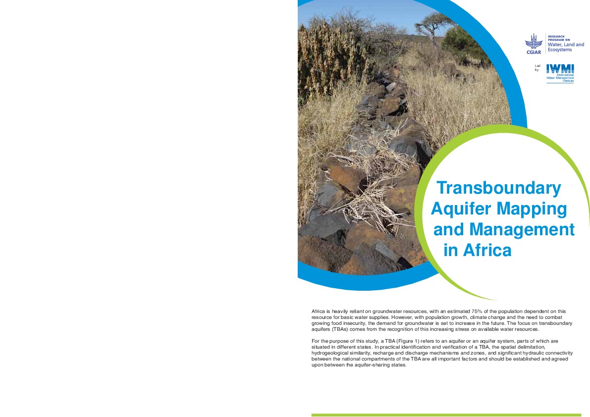 Transboundary Aquifer Map for Africa