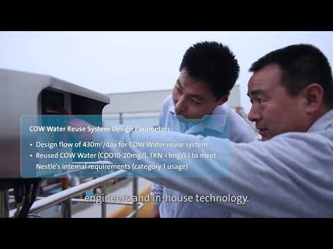 Waste Water Treatment Solutions for Nestlé Qingdao Dairy Production (Video)