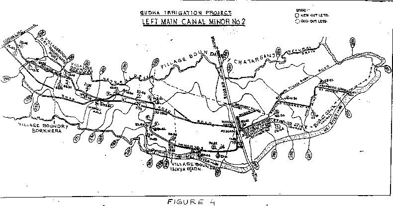 2 - Site Plan showing the Minor No. 2 of Left Main Canal of Gudha Project