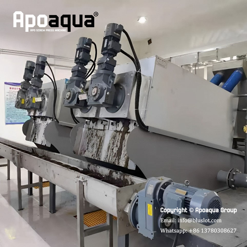 Apoaqua Sludge Dewatering Machine for Pig Farm