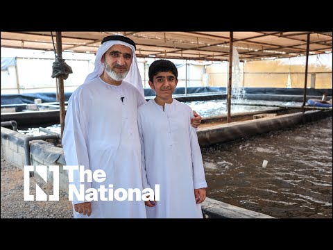 Abdulrahman Al Shamsi has built a 160,000 sq m plant in Al Ain where he produces fruit, vegetables and fish in abundance and in all seasons.