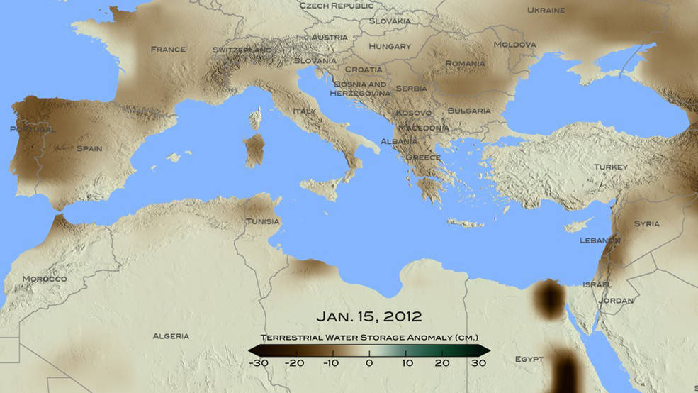 Eastern Mediterranean's Drought Worst of Past 900 Years