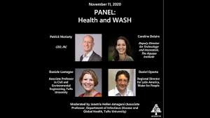 MIT Water Summit 2020 - Panel - Health and Water, Sanitation, and Hygiene (WASH)