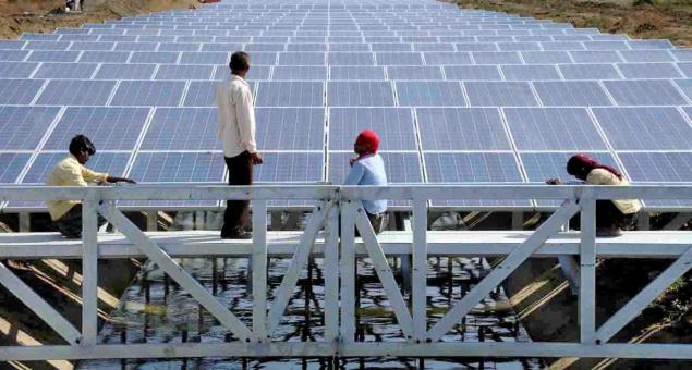 Gujarat to cover Narmada canals with solar panels