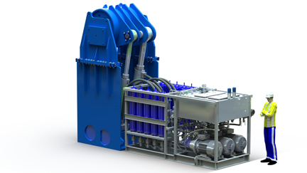 Hydraulic System for Wave Power Conversion