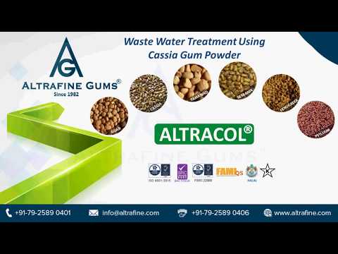 Waste Water Treatment Using Cassia Gum Powder