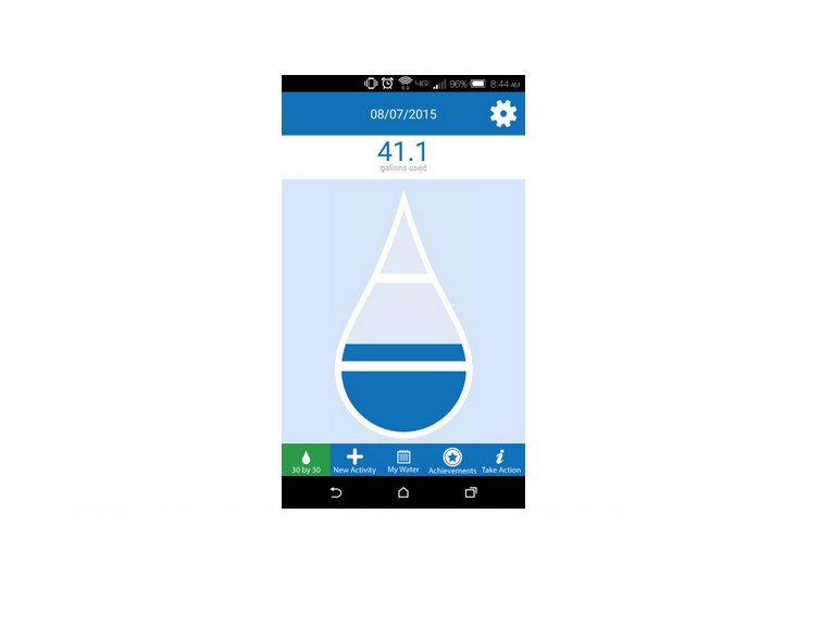 30 by 30 Mobile Water Tracking App