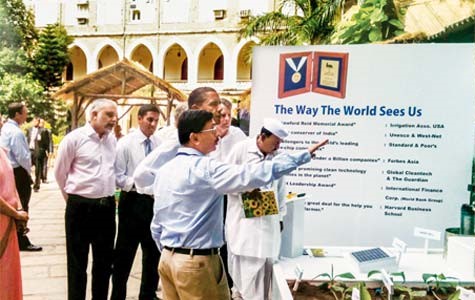 Jain Sees Drip Irrigation as Social Capitalism