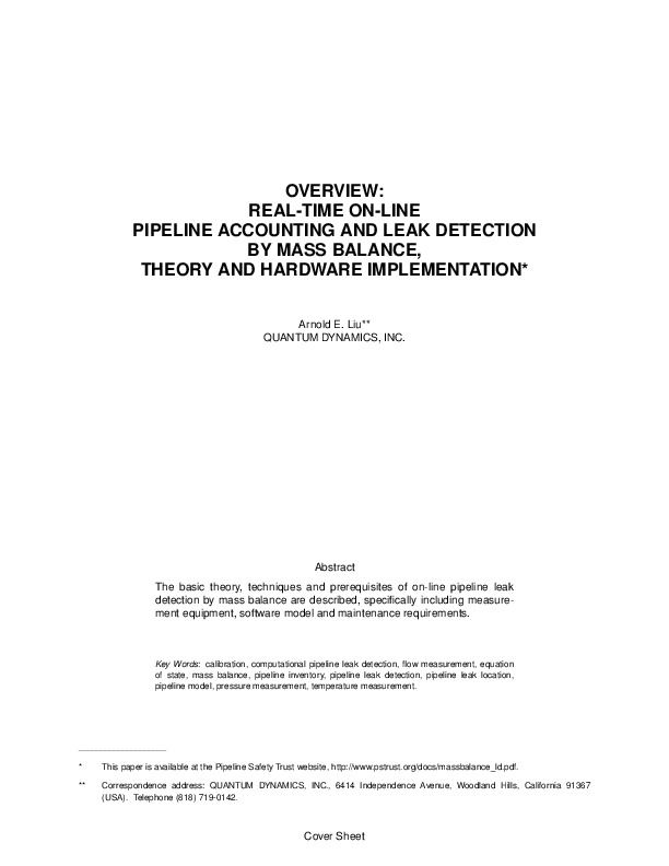 Low Uncertainty Flow Calibration Facility for Large Water Main Metering Systems