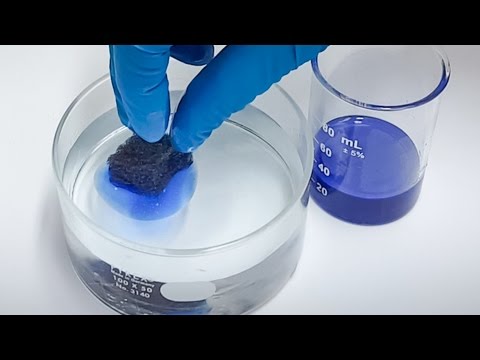 Reusable Sponge for Oil Cleanup