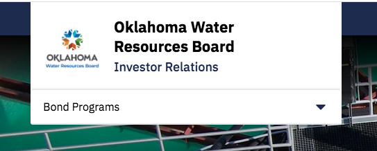 Oklahoma Water Resources BoardRevolving Fund Revenue Bonds- Clean Water Program Series 2020ABond Details PAR AMOUNT $100,000,000https://www.owrb...