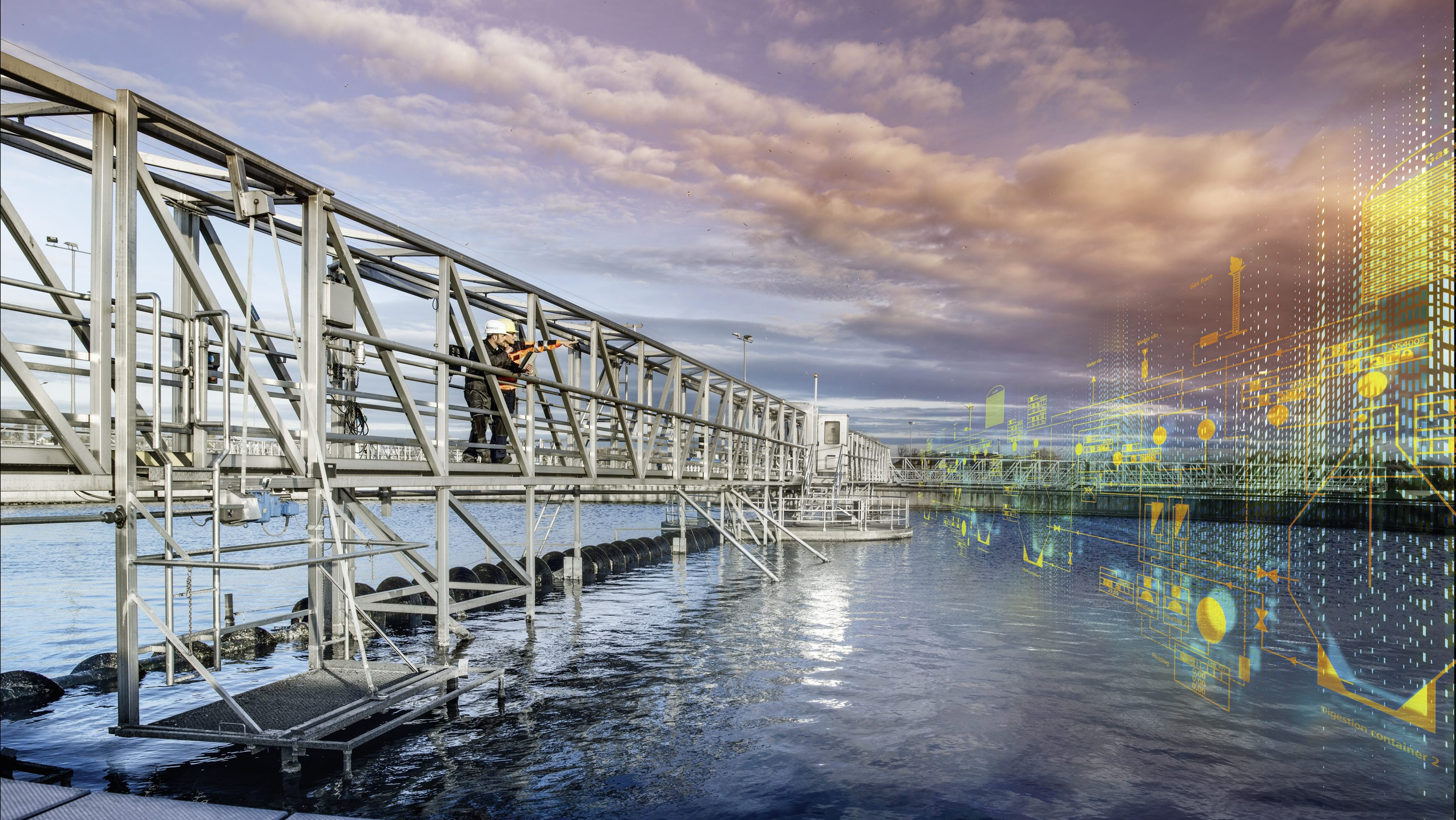 Siemens & Acciona Creating Digital Twin for Water Treatment Plants