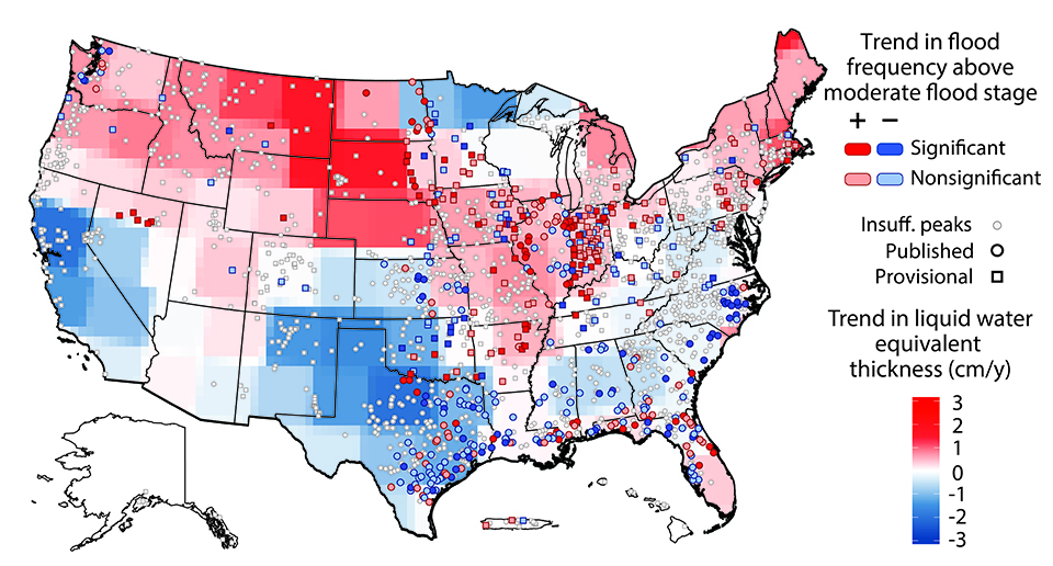 Flood threats changing across US