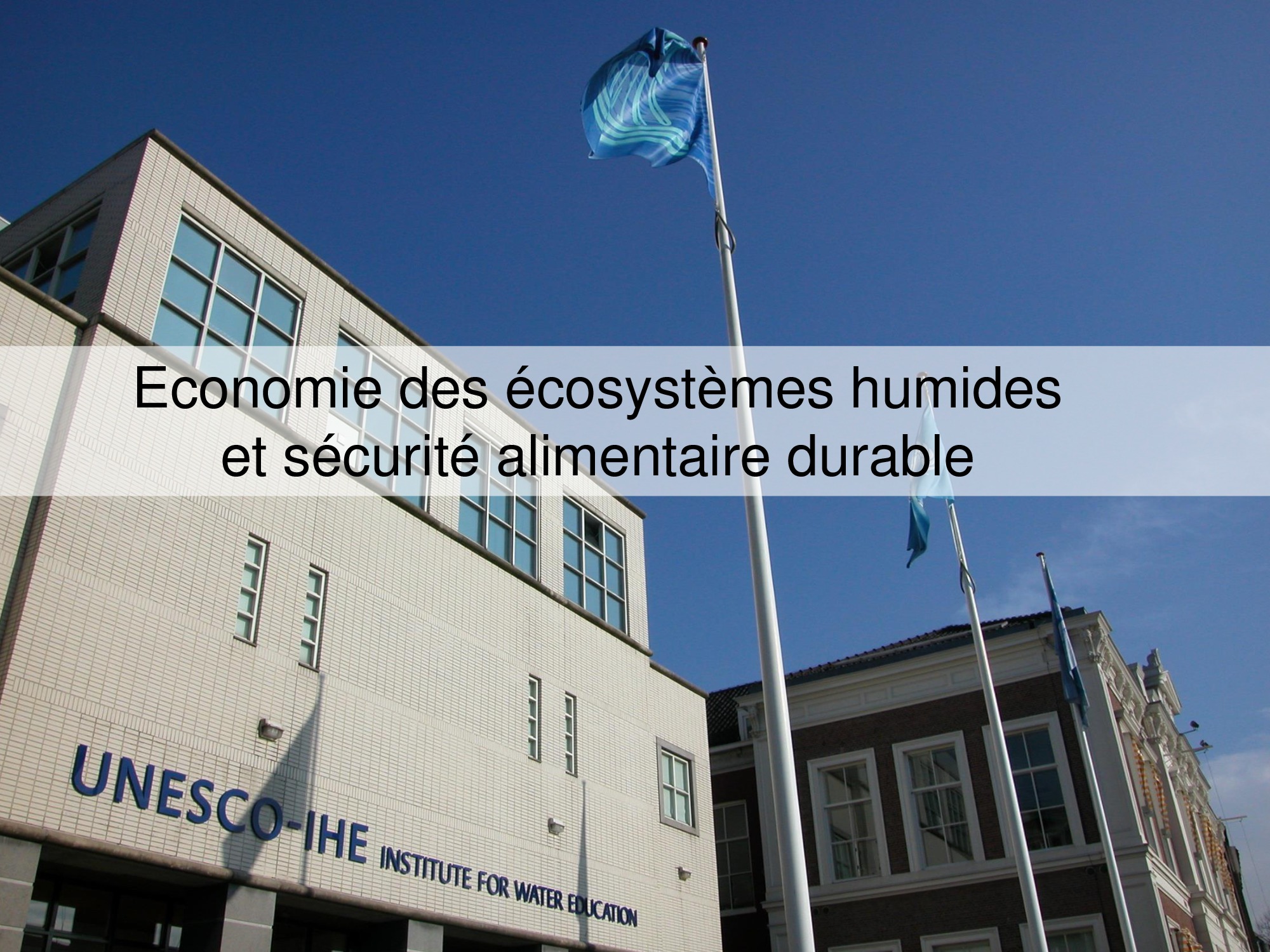 Presentation - TMT Benin - Jour 1 - 3 - Economie Ecosysteme Humide (fr)