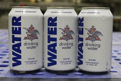 Brewery Halts Production to Provide Water