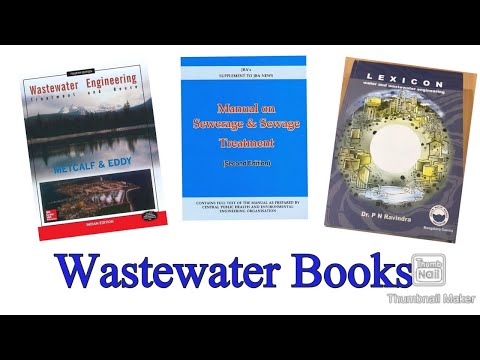Find out top wastewater books https://youtu.be/E8sxlbuA6yg
