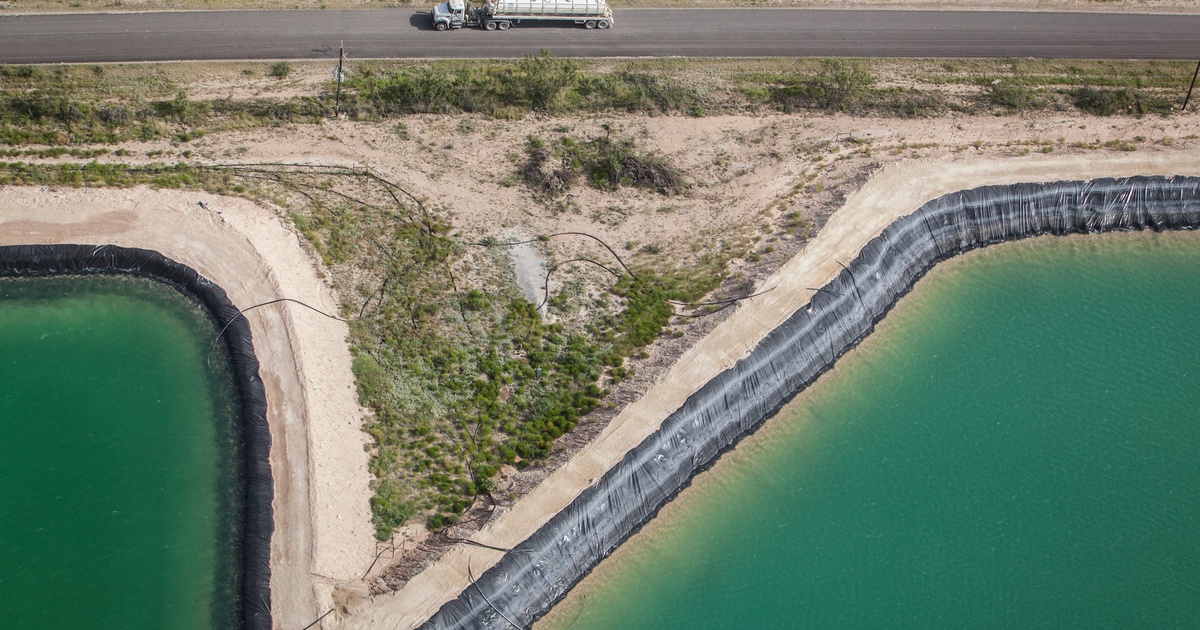 To ease looming West Texas water shortage, oil companies have begun recycling fracking wastewater