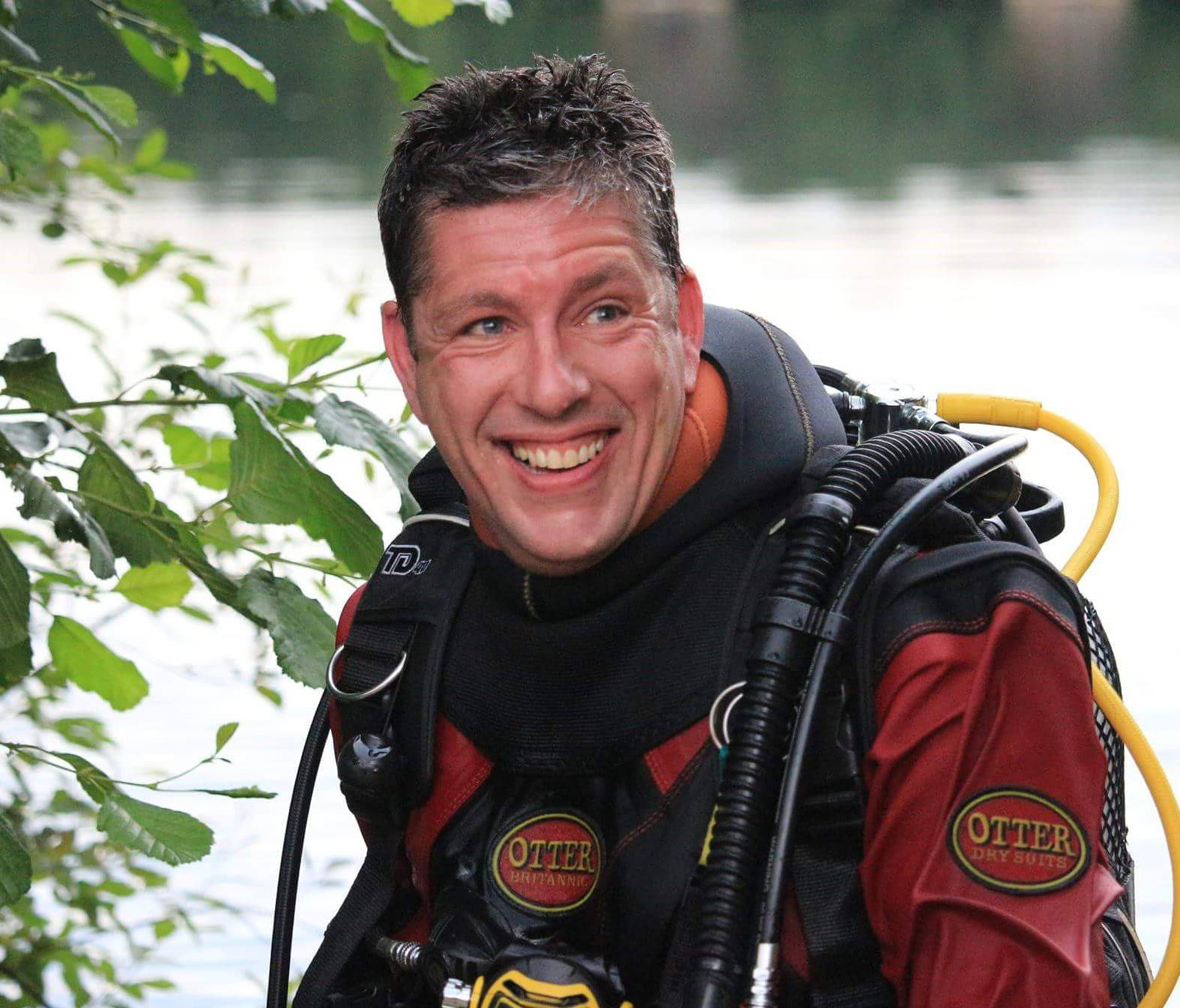 Mark Barrow, Underwater camera man at Beneath British Waters