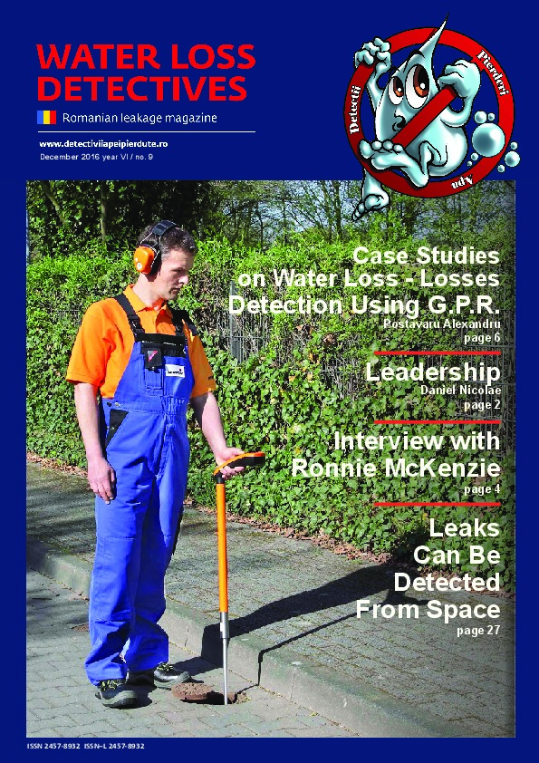 Water Loss Detectives - Magazine This magazine is a publication for all those interested in water loss detection. The magazine offers news, stud...