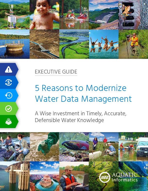 5 Reasons to Modernize Water Data Management