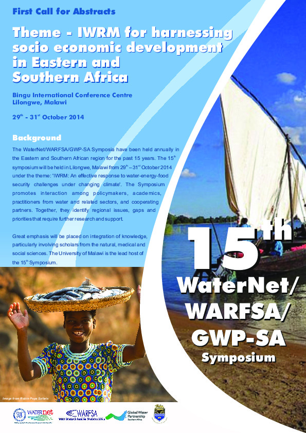 WaterNet Conference in Malawi