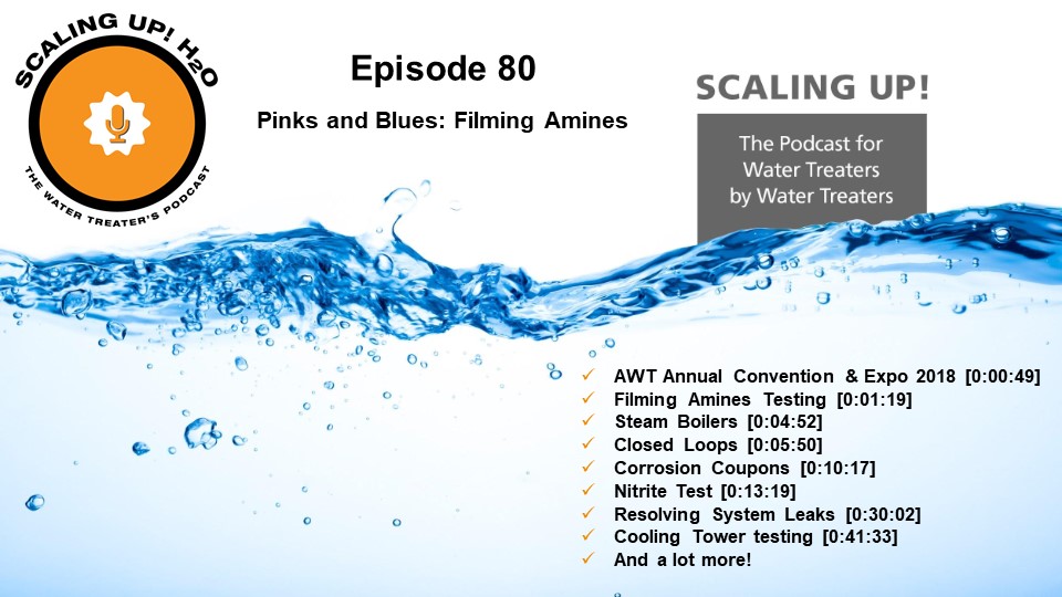 080 Pinks and Blues: Filming Amines - Scaling UP! H2O