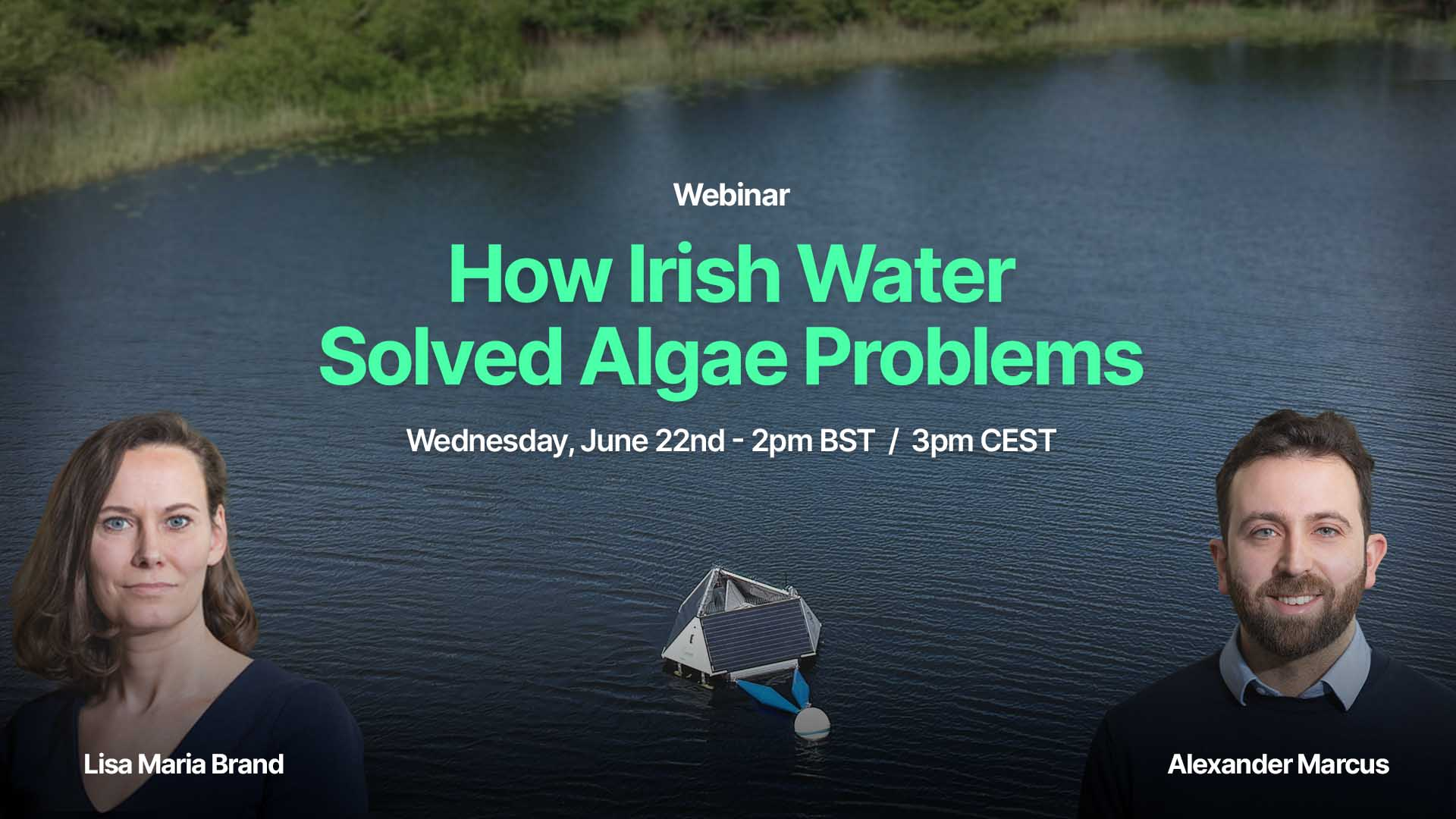 Webinar: How Irish Water Solved Algae Problems - LG Sonic - The Water  Network