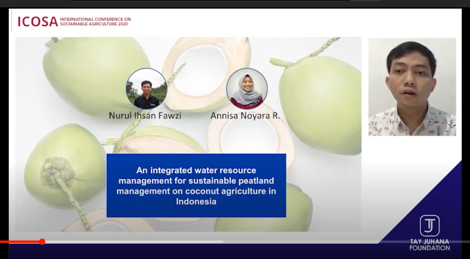 An integrated water resource management for sustainable peatland management on coconut agriculture