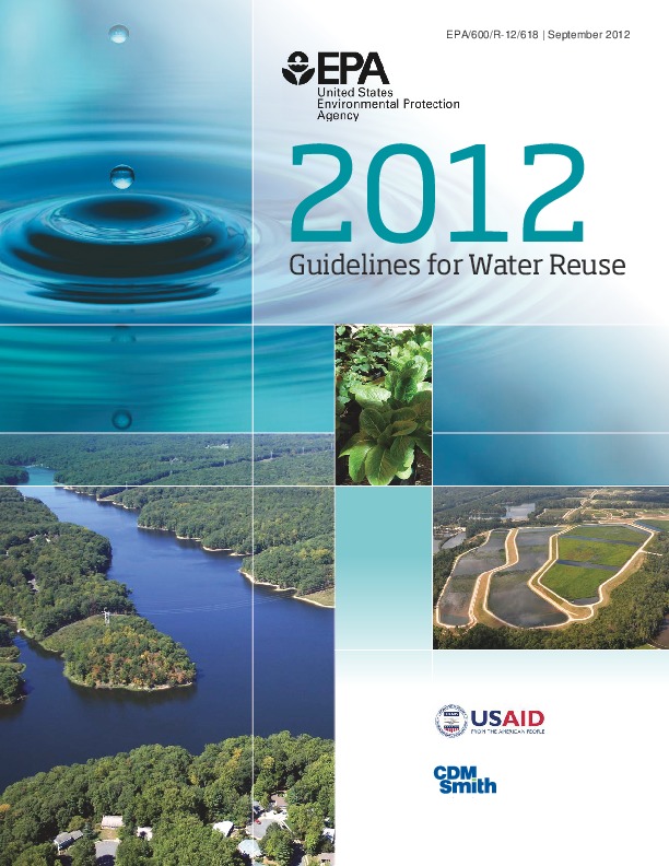 EPA Guidelines for water reuse