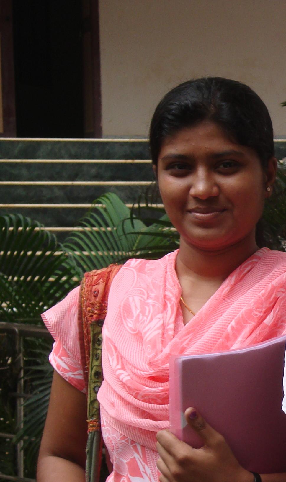 Cathrine Ebnenesar, Anna University - Student