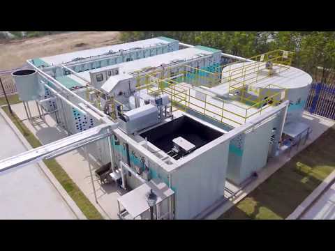 Aspiral™ 300 m3/day Installation for Rural Wastewater Treatment (Video)