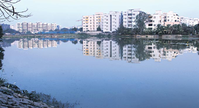 Novel attempt to revive lake in Hyderabad